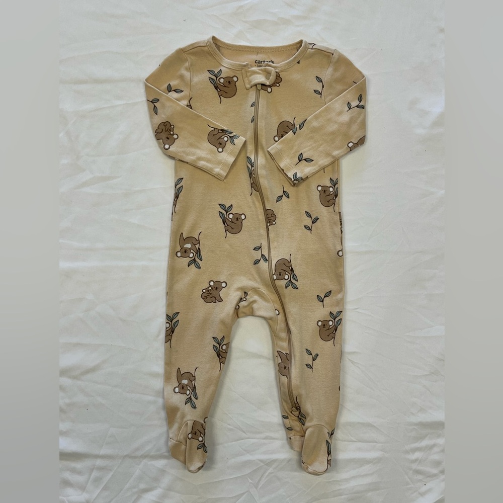 Carter's‎ Beige Koala Print Footie